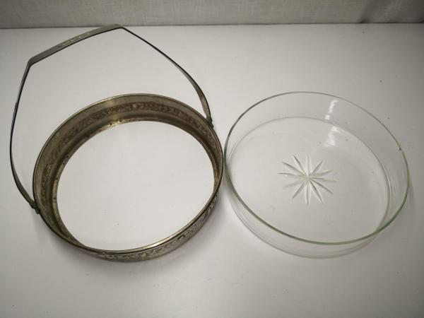 Kristal Şekerlik Aoa Ölçü 20Cm Çapi 18Cm Yükseklik