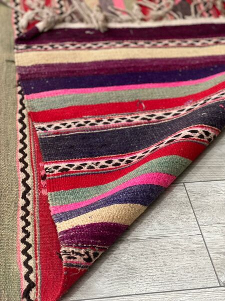 El Dokumasi Halı Kilim Yolluk Paspas Ölçü 155X114 Cm
