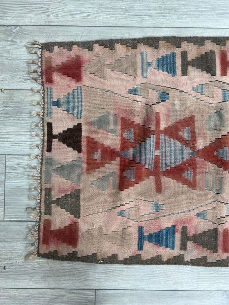 El Dokumasi Halı Kilim Yolluk Paspas Ölçü 116X67 Cm
