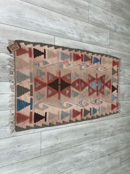 El Dokumasi Halı Kilim Yolluk Paspas Ölçü 116X67 Cm