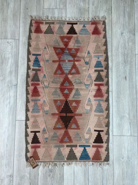 El Dokumasi Halı Kilim Yolluk Paspas Ölçü 116X67 Cm