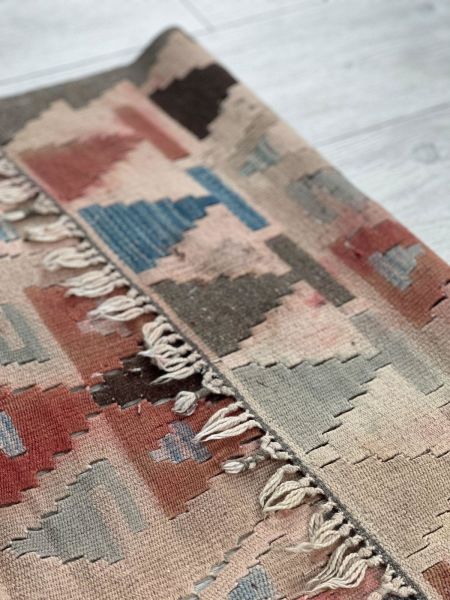 El Dokumasi Halı Kilim Yolluk Paspas Ölçü 116X67 Cm