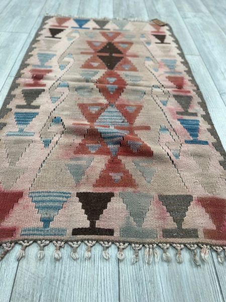 El Dokumasi Halı Kilim Yolluk Paspas Ölçü 116X67 Cm