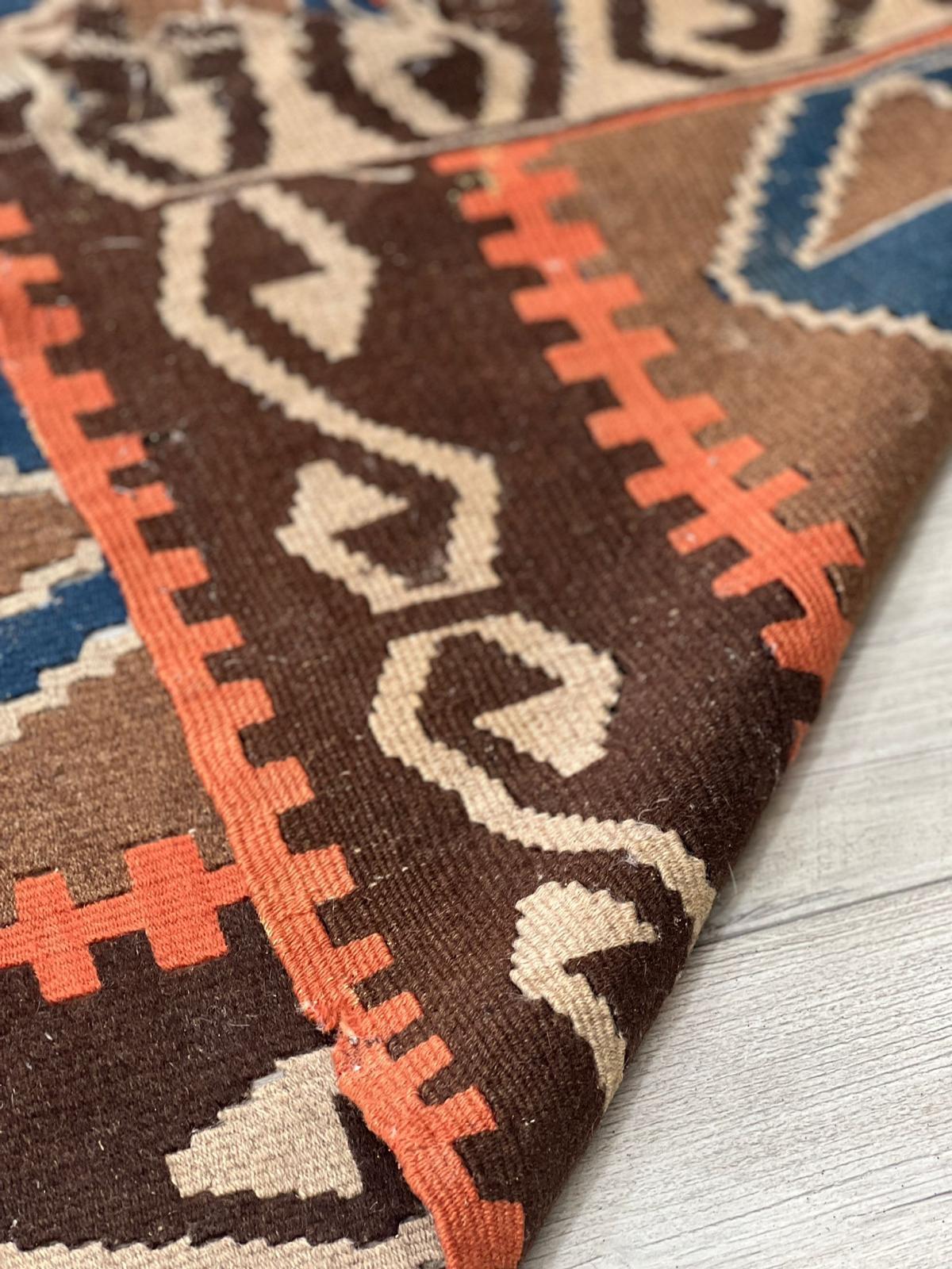 El Dokumasi Halı Kilim Yolluk Paspas Ölçü 185X114 Cm