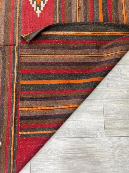 El Dokumasi Halı Kilim Yolluk Paspas Ölçü 273X134 Cm