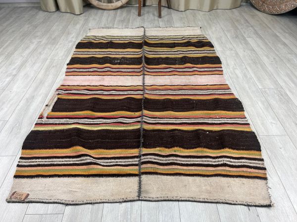 El Dokumasi Halı Kilim Yolluk Paspas Ölçü 228X155 Cm