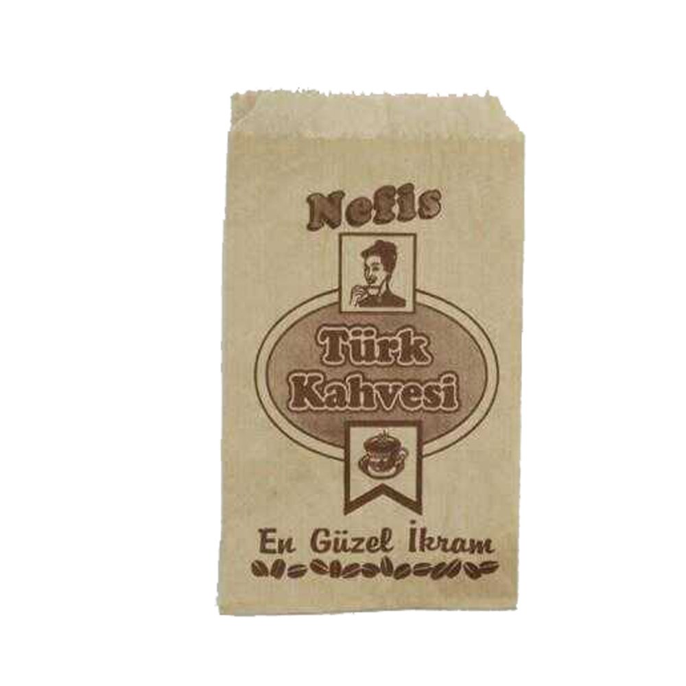 Kuru Kahve Kese Kağıdı 100 Gramlık 11X18,5 Cm 1 Kilo