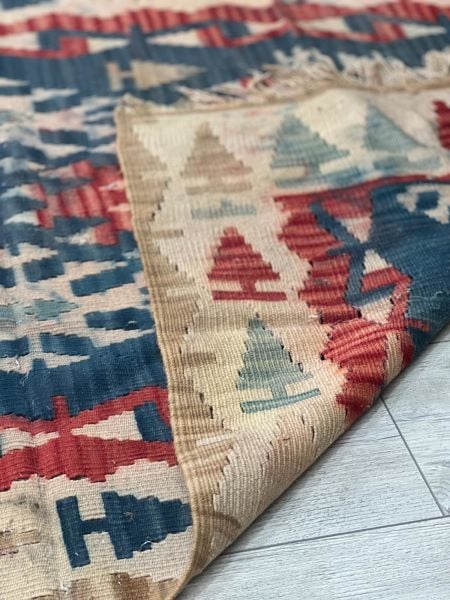 El Dokumasi Halı Kilim Yolluk Paspas Ölçü 167X107 Cm