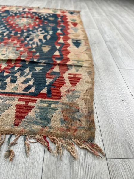 El Dokumasi Halı Kilim Yolluk Paspas Ölçü 167X107 Cm