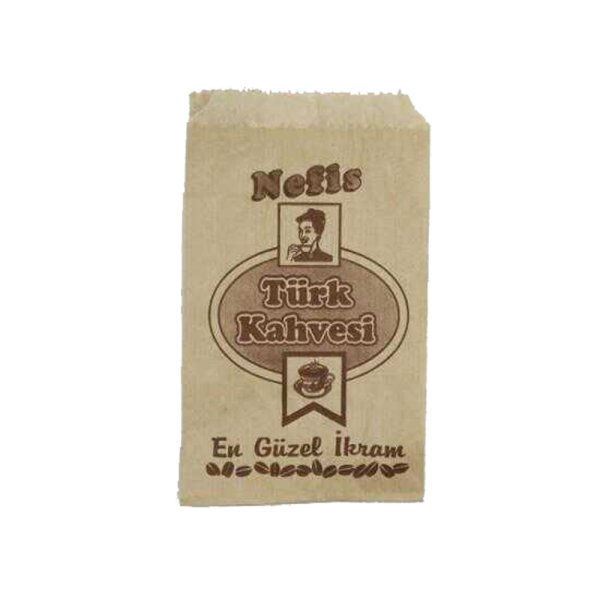 Kuru Kahve Kese Kağıdı 100 Gramlık 11X18,5 Cm 10 Kilo