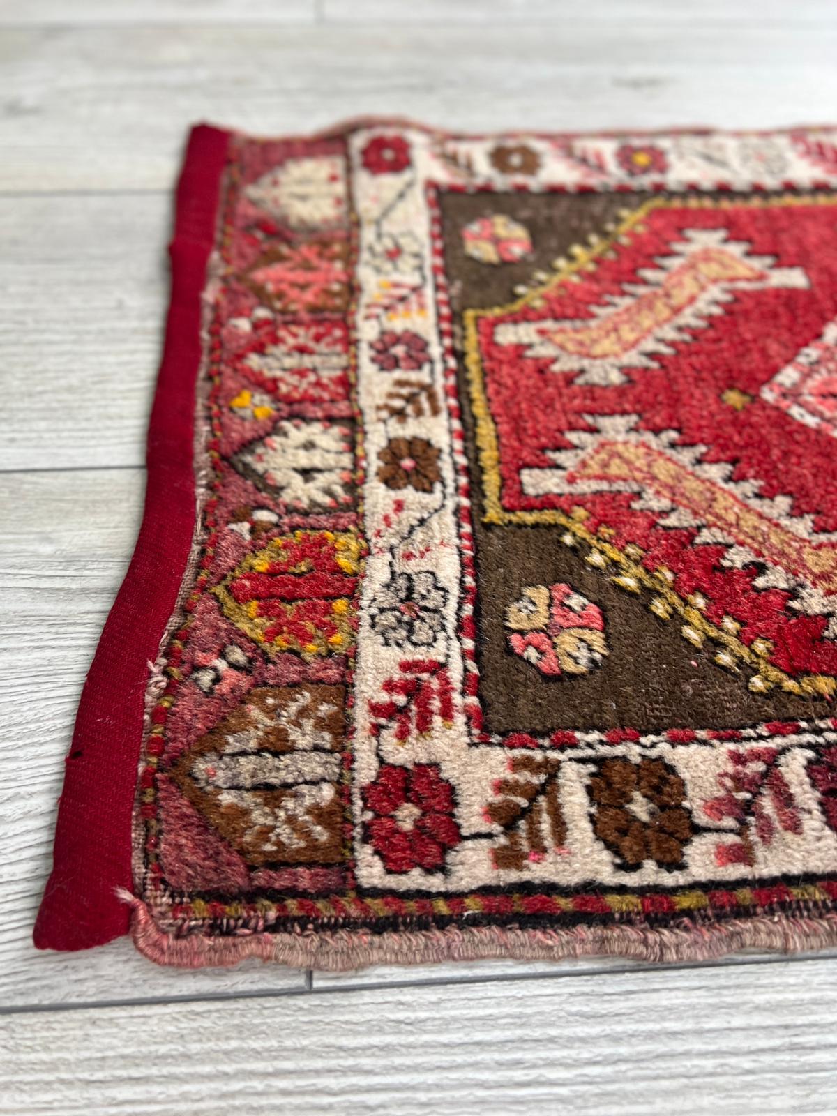 El Dokumasi Halı Kilim Yolluk Paspas Ölçü 89X43 Cm