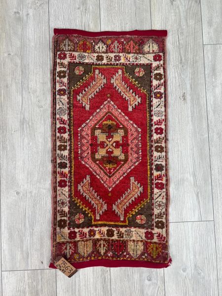 El Dokumasi Halı Kilim Yolluk Paspas Ölçü 89X43 Cm