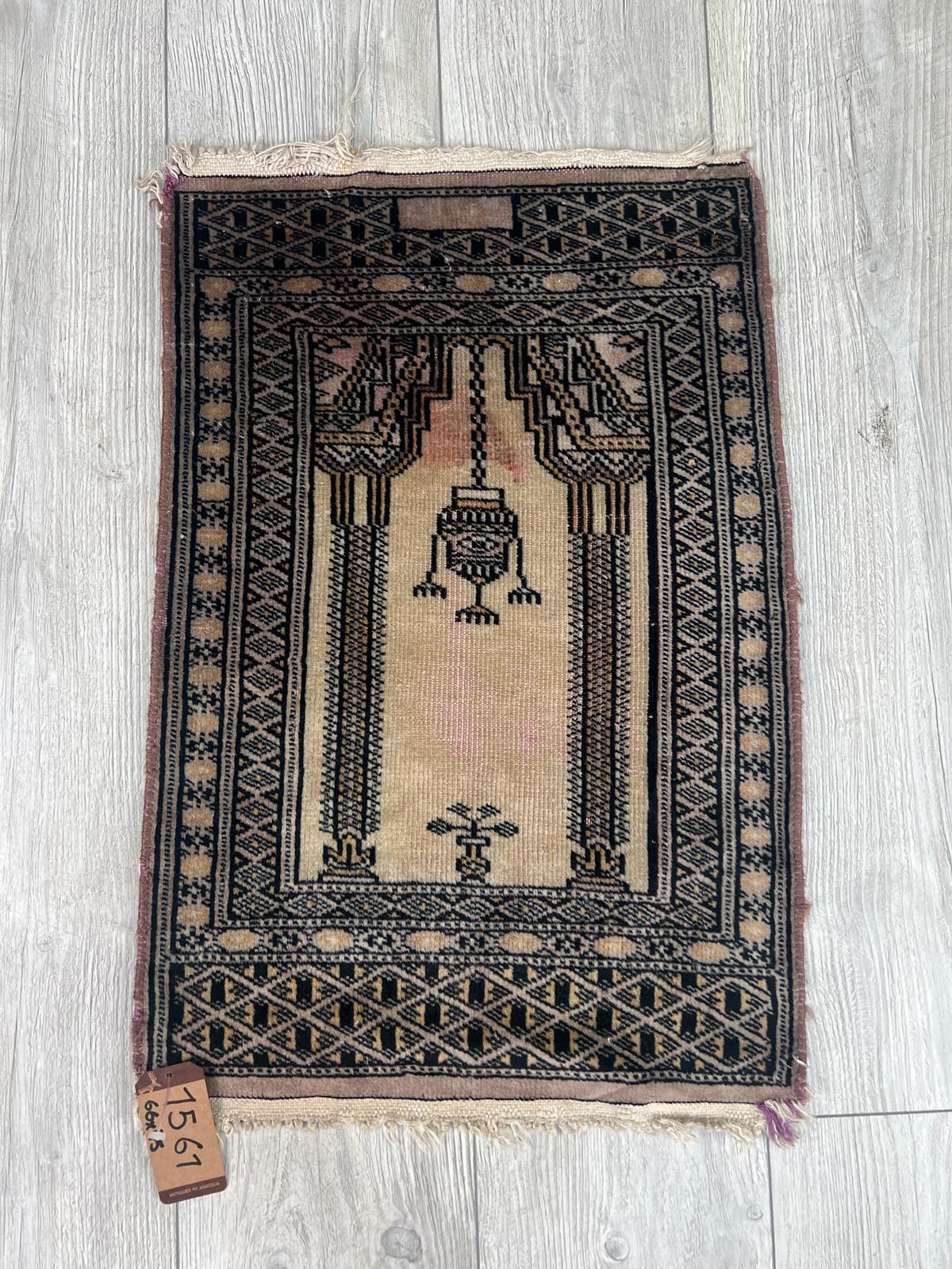 El Dokumasi Halı Kilim Yolluk Paspas Ölçü 66X45 Cm