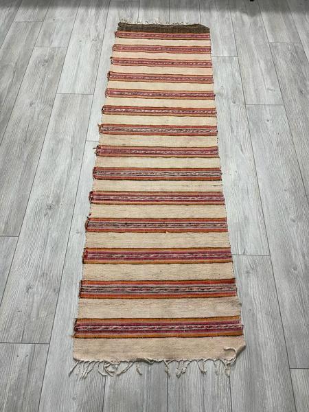 Yazlik İnce Yolluk Yün Kilim Aoa Ölçü 187X56Cm