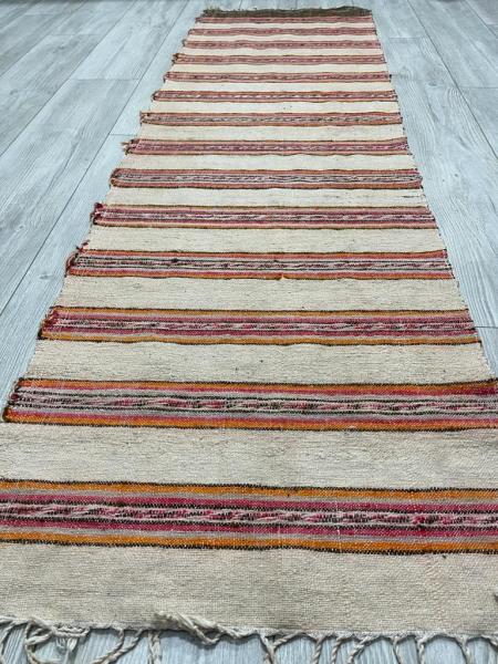 Yazlik İnce Yolluk Yün Kilim Aoa Ölçü 187X56Cm