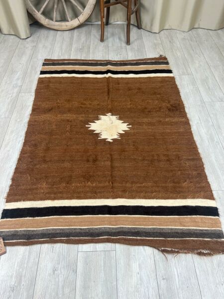 El Dokumasi Halı Kilim Yolluk Paspas Ölçü 177X125 Cm