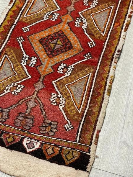 İran El Dokuma Sumak Kilim Aoa Ölçü 113X56Cm
