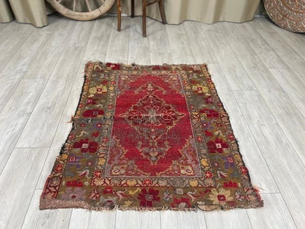 El Dokumasi Halı Kilim Yolluk Paspas Ölçü 125X98 Cm