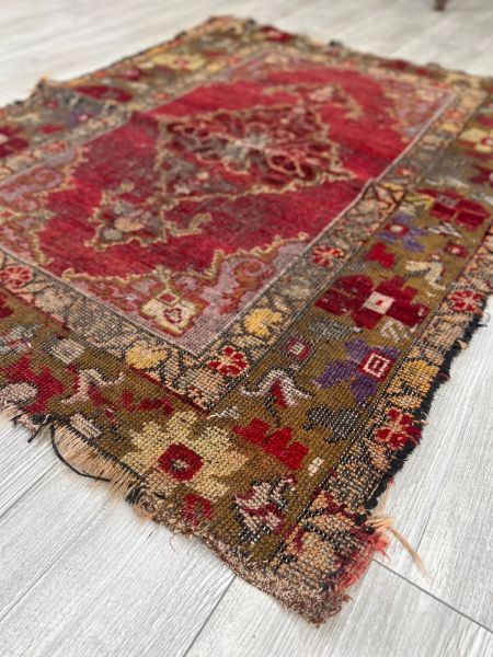 El Dokumasi Halı Kilim Yolluk Paspas Ölçü 125X98 Cm