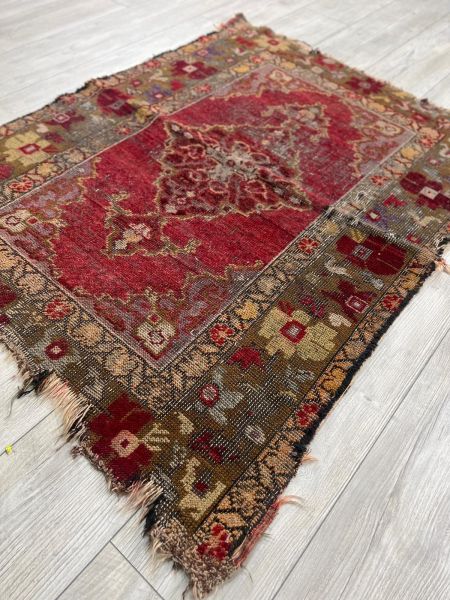 El Dokumasi Halı Kilim Yolluk Paspas Ölçü 125X98 Cm