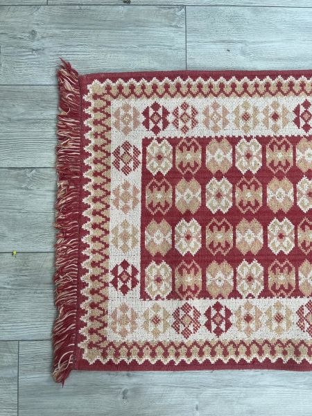 El Dokumasi Halı Kilim Yolluk Paspas Ölçü 133X69 Cm