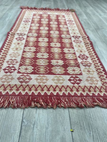 El Dokumasi Halı Kilim Yolluk Paspas Ölçü 133X69 Cm