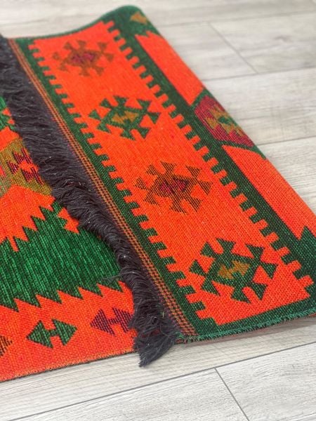 El Dokumasi Halı Kilim Yolluk Paspas Ölçü 181X74 Cm
