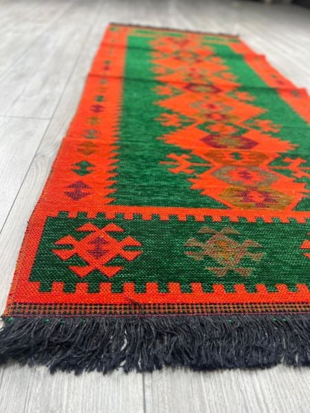 El Dokumasi Halı Kilim Yolluk Paspas Ölçü 181X74 Cm