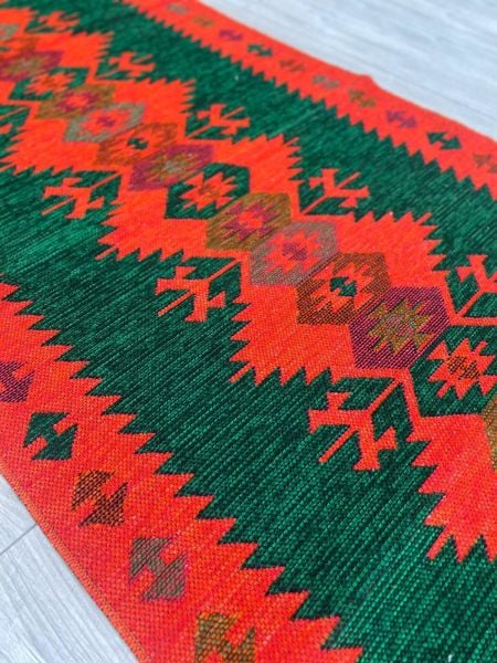 El Dokumasi Halı Kilim Yolluk Paspas Ölçü 181X74 Cm